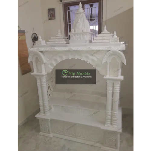 Makrana Marble Temple - Color: White