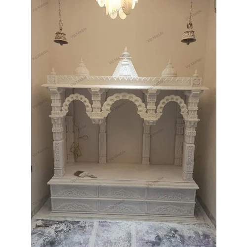 Krishna Marble Temple - Color: White