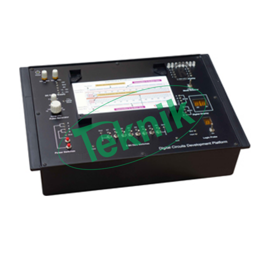 Crystal Oscillator - 172.5mm X 128.5mm Breadboard With 1685 Tie Points | Variable Pulsar Generator 1hz To 1mhz, Dual Push Switches, 16 Toggle Data Switches