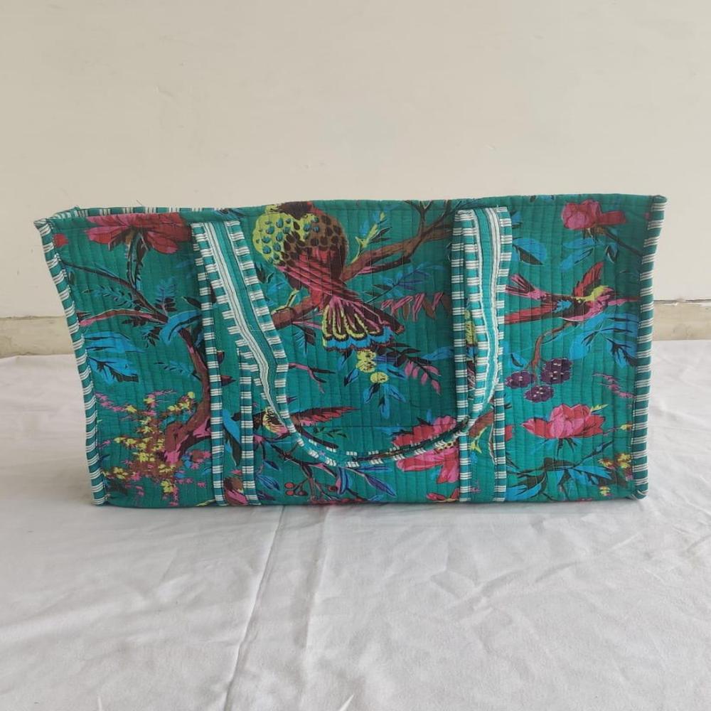 Cotton Quilted Tote bags