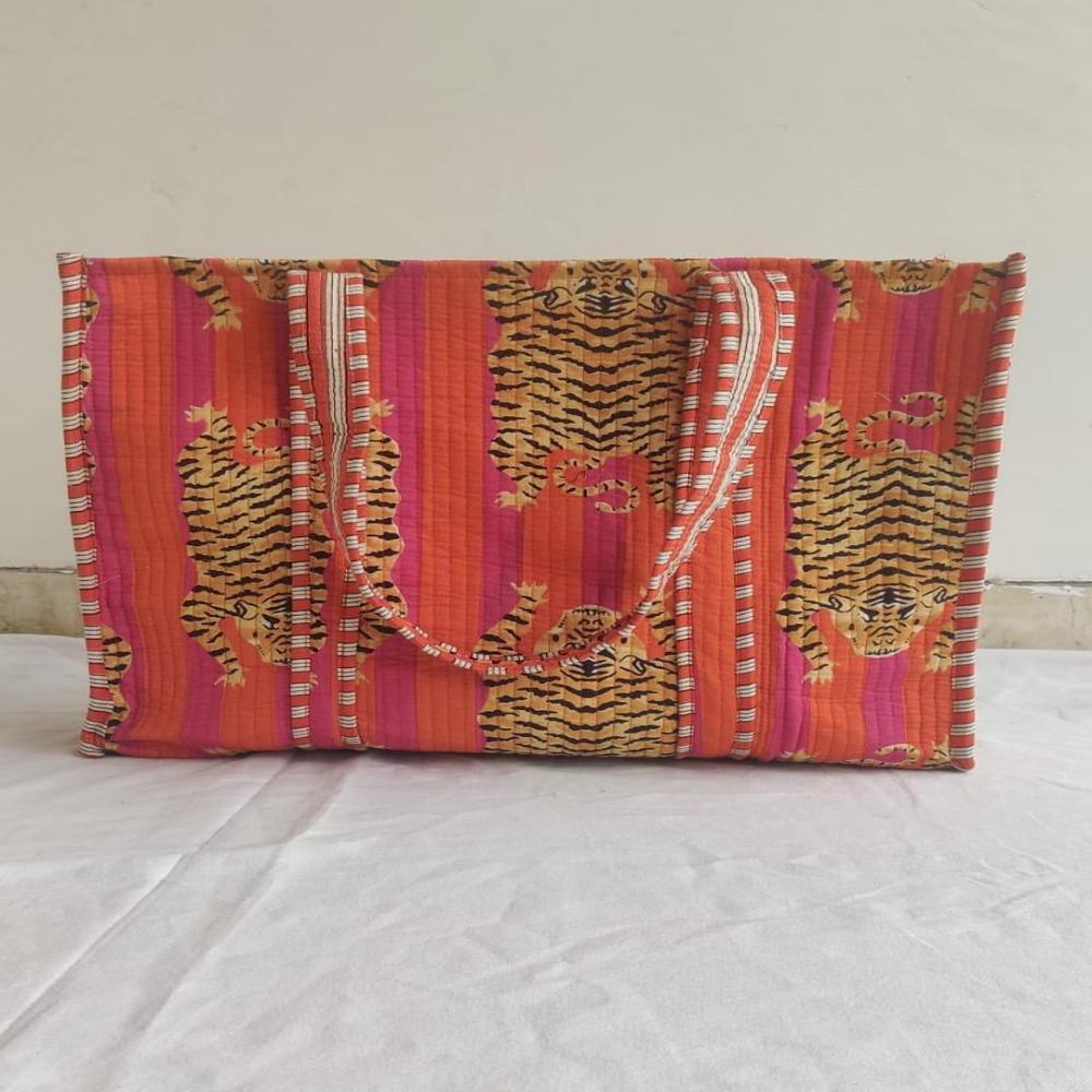Cotton Quilted Tote bags