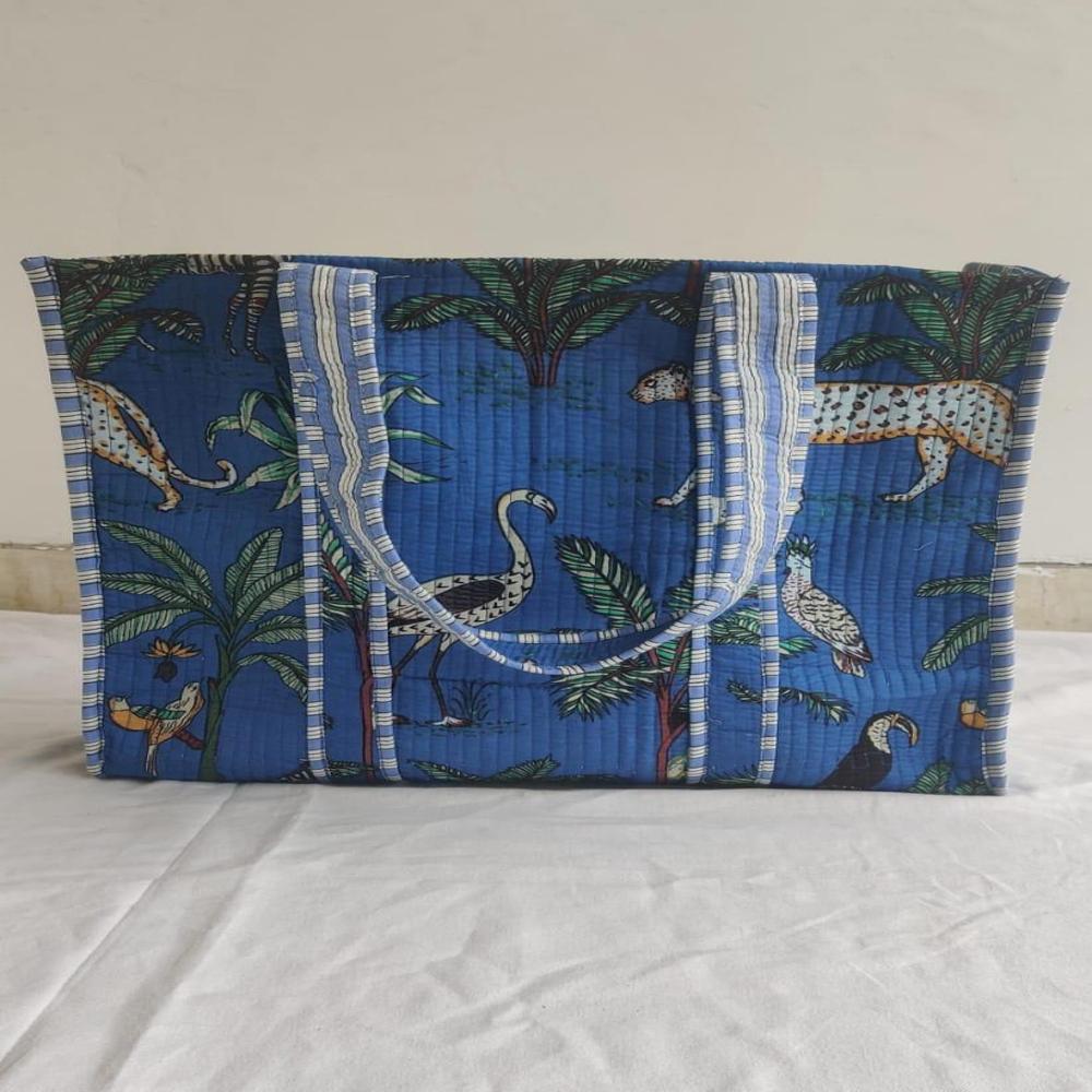 Cotton Quilted Tote bags