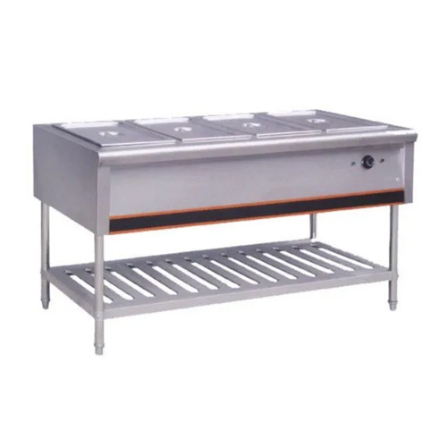 Bain Marie Display Counter - Color: Silver