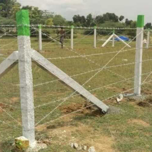 Barbed Wire Fencing Contractor - Material: Metal