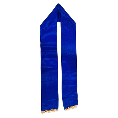 Blue Satin Shalya