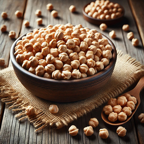 Fresh White Chick Peas