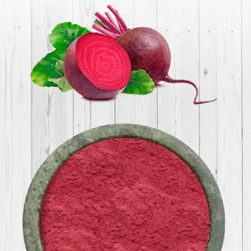 सूखे हुए चुकंदर का पाउडर