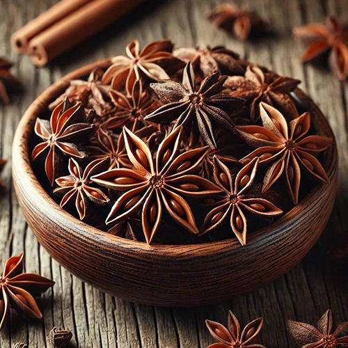 Star Anise - Color: Brown