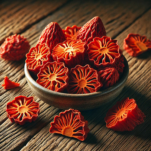 Raw Mace - Raw Dried Aril Pieces | Vibrant Red Color, Warm and Sweet Flavor, Perfect for Various Culinary Dishes