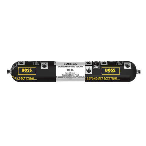 Boss 232 600Ml Engineering Hybrid Silicone Sealant - Grade: Industrial