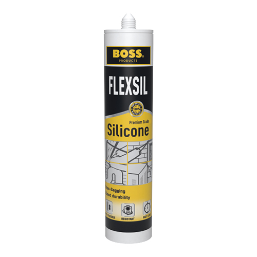 Boss Flexsil Silicone Sealant - Grade: Industrial