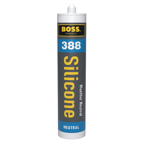 Boss 388 Weather Neutral Silicone Sealant - Grade: Industrial