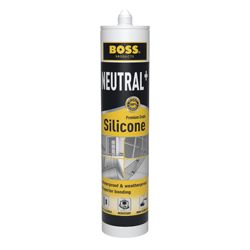 Boss Neutral+ Silicone Sealant - Grade: Industrial