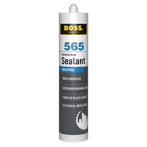 Boss 565 Neutral Silicone Sealant - Grade: Industrial