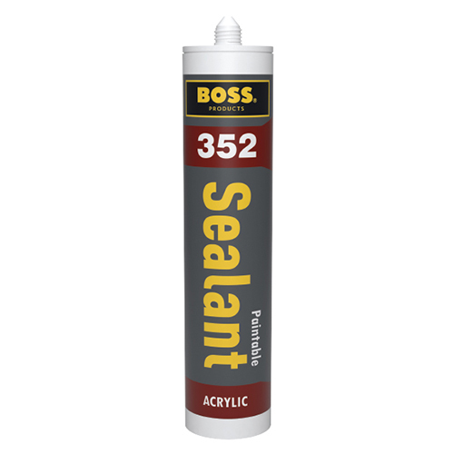 Boss 352 Paintable Acrylic Sealant - Grade: Industrial