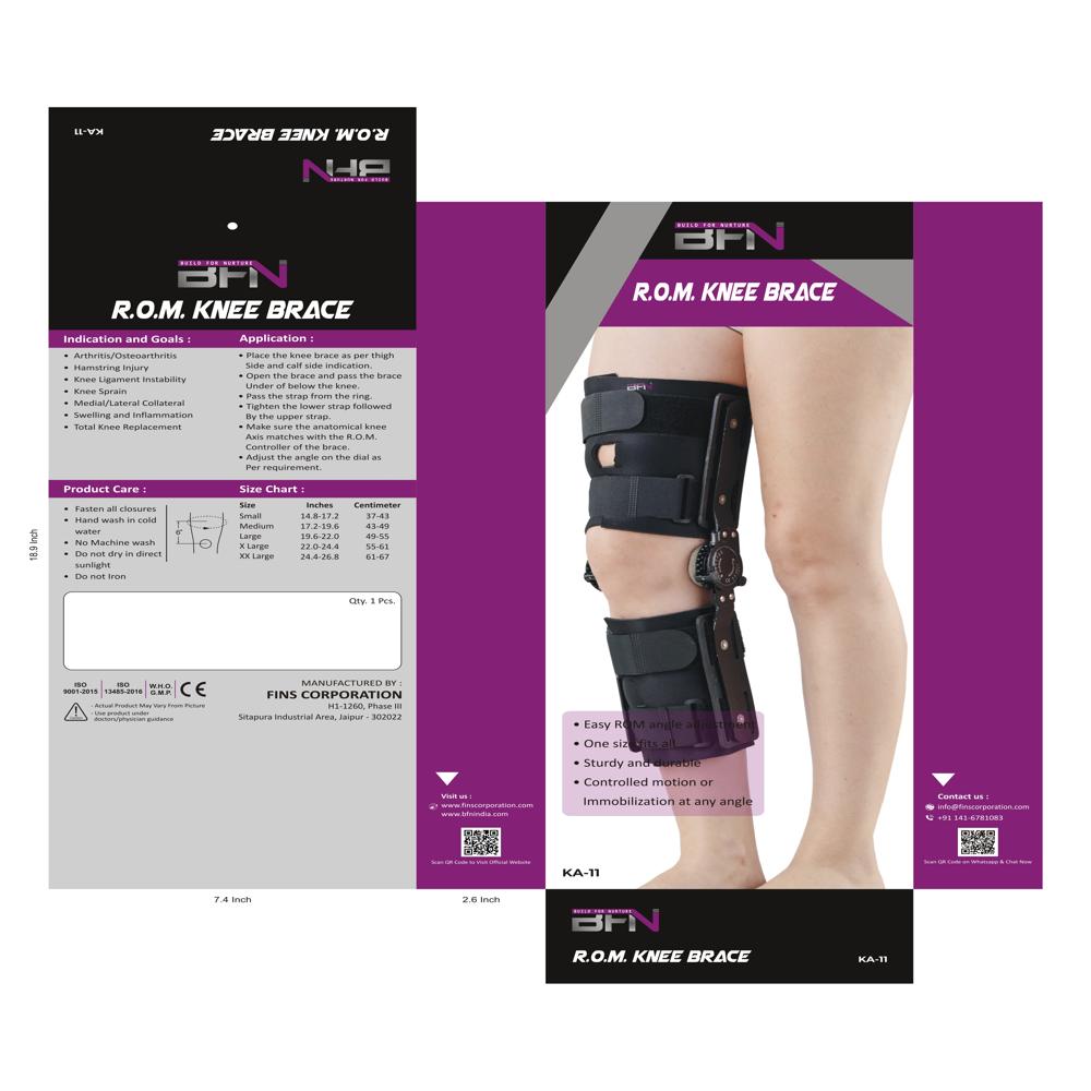 Ka-11 Rom Knee Brace - Attributes: Light In Weight