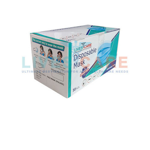 3 Ply Disposable Surgical Face Mask