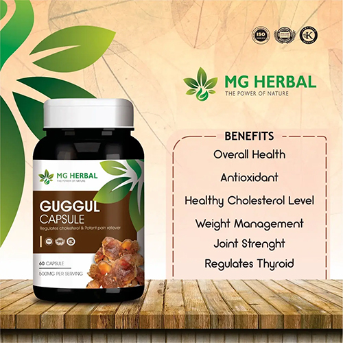 Pure Guggul Capsules - Age Group: Suitable For All Ages