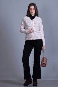 V-NECK LADIES COATY