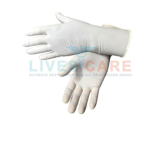 Surgical Gloves - Color: White