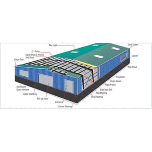 Pre Engineering Steel Building Structure