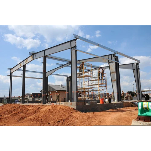 Pre Engineering Steel Building Structure - Door Material: Aluminum Window