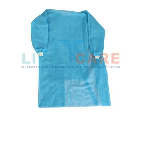 Surgical Reinforced Gown - Color: Blue