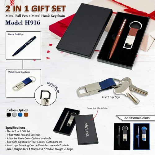 Metal Keychain gift set