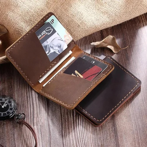 Leather Card Holder - Application: Office