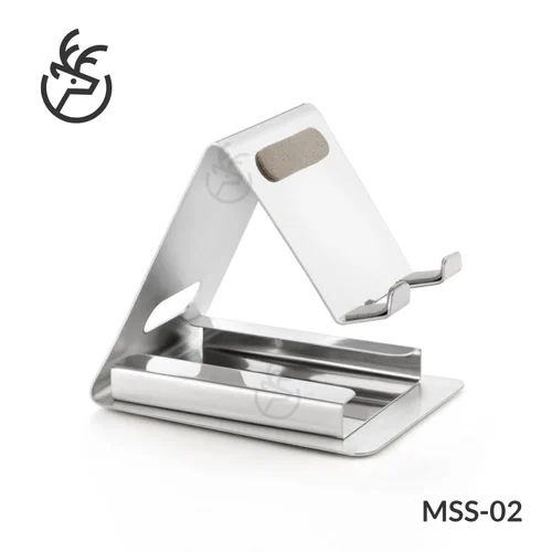 Ss Mobile Stand With Card Holder