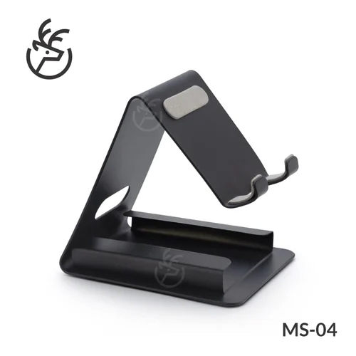 Metal Mobile Stand Manufacturer - Color: Black