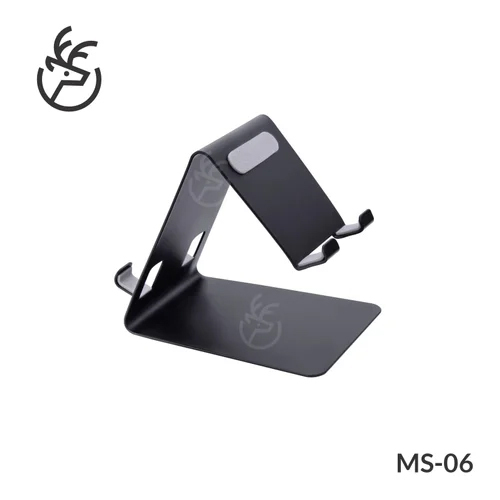 Metal Mobile Stands - Color: Black