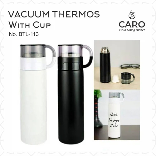 Thermos Vacuum Flask Cup - Color: Multicolor