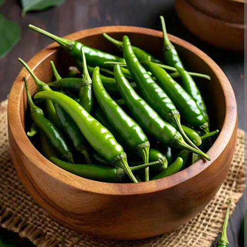 Fresh Green Chilli - Preserving Compound: As Per Industry