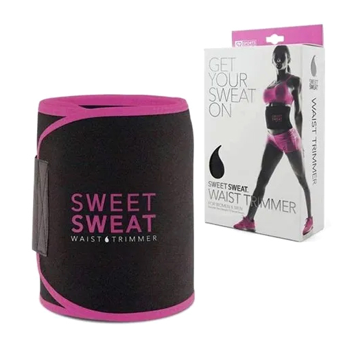 Women Body Slimming Belt - Color: Black