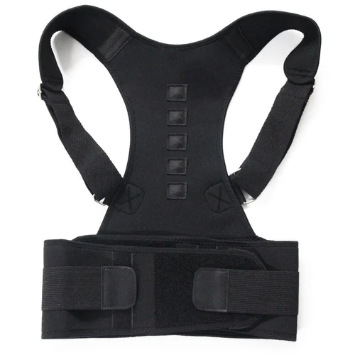 Black Posture Corrector - Material: Polyester