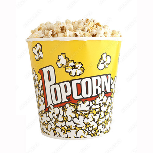 46 Oz 50 Grams Popcorn Tub - Material: Paper