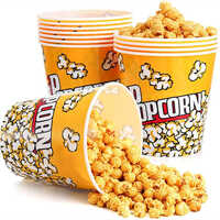 130 Oz 120 Grams Popcorn Tub - Material: Paper