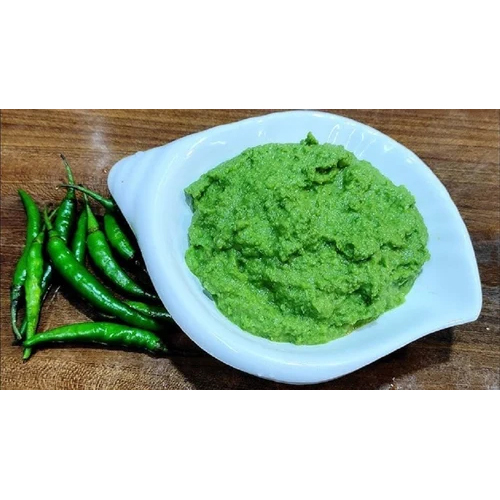 Aseptic Green Chilli Paste