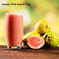 Aseptic Pink Guava Pulp - Frozen Food Grade, Non-glutinous, Shelf Life Of 1-2 Months, Typical Taste, Cultivated In India