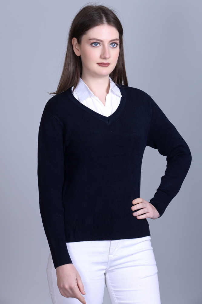 LADIES V-NECK TOP
