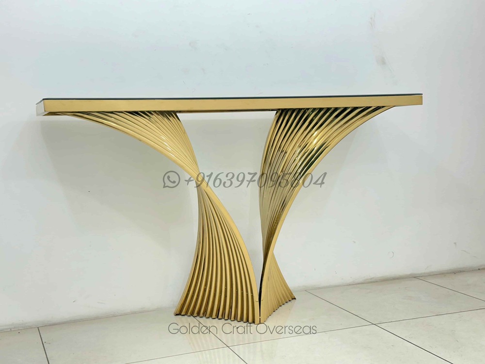 steel Console table