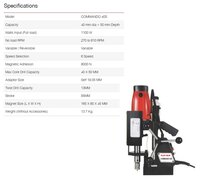 Ralli Wolf MAGNATIC CORE DRILL (COMMANDO 40S)