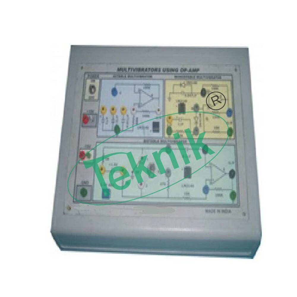 Multivibrator (Astable/monostable) Using Opamp Ic - Basic Astable, Monostable, And Bistable Multivibrators | Opamp Ic Circuit Design And Testing