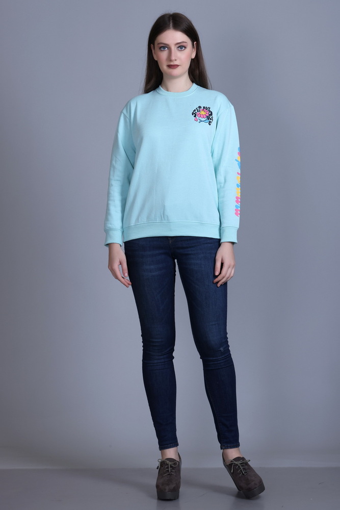 Full Sleeve Printed Sweatshirt
