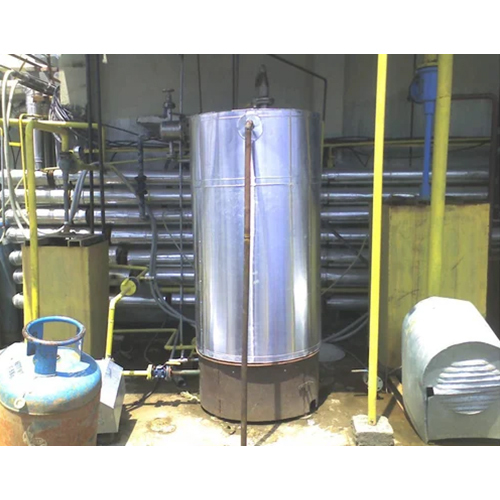 Gas Fired Industrial Water Heater - Capacity: 500 - 100000 Ltr