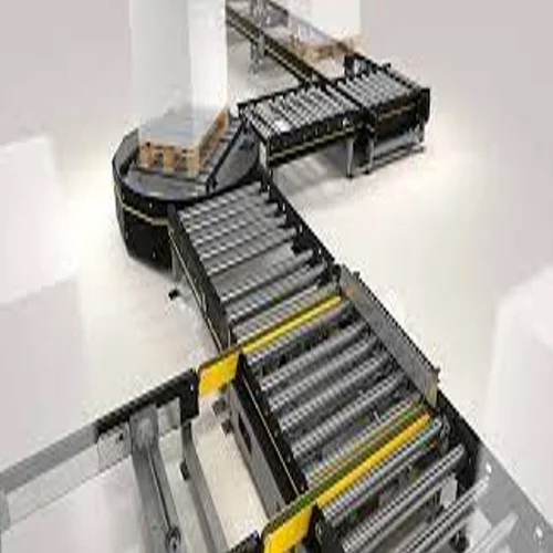 Pallet Conveyor System - Color: Black