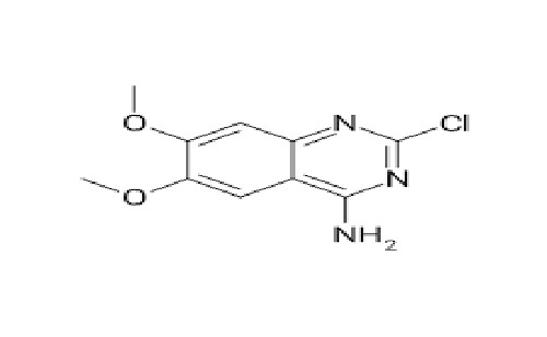 4-Amino-2-chloro-6,7- dimethoxyquinazoline