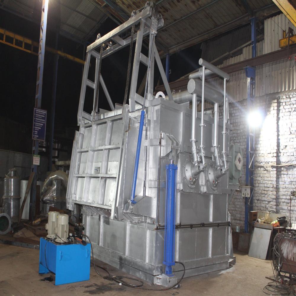 Tower Type Aluminum Melting Furnace - Color: Silver