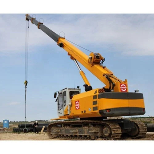 Telescopic Crane - Color: Yellow Paint Coated